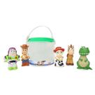 Conjunto de banho Toy Story Kids da Disney Store com 5 bonecos e balde