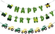 Conjunto de banners de aniversário Tractor Farm Theme Party Supplies Conjunto de banners de aniversário Tractor Farm Theme Party Supplies