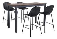 Conjunto De Bar 5 Pecas Com 4 Banquetas E Mesa Importado