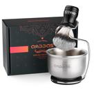 Conjunto de barbear Anbbas Synthetic Badger Hair para homens Wet Shave