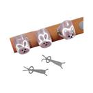 Conjunto De Barra Magnética De Ferramenta De Unha Olho De Gato Rabbit Love Com Clipe De Papel