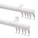 Conjunto de barras de cortina Chade Made para suporte de teto/parede 180-270 cm