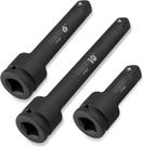 Conjunto de barras de extensão Impact NEIKO 00236A com acionamento de 3/4 polegadas, 3 peças