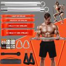 Conjunto de barras de resistência DASKING Portable Extra Heavy 500LBS