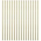 Conjunto de barras de torno de haste de latão PGCOKO 16PCS com 4 mm de diâmetro