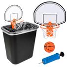 Conjunto de basquete Trash Can ArtCreativity com clip-on Hoop & Ball