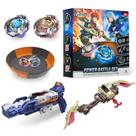 Conjunto de Batalha Infinity Nado S7 com 2 Peças, Arena e Lançadores