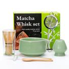 Conjunto de batedores Matcha Accguan, 7 unidades com tigela de 560 mL, batedor e colher