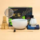 Conjunto de Batedores Matcha TEANAGOO 7 Peças - com Tigela de 510ml, Batedor e Colher