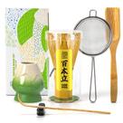 Conjunto de batedores Matcha TEANAGOO de 100 pinos com suporte de 6 peças