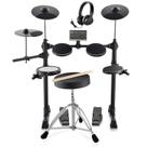 Conjunto de bateria elétrica VEVOR 6.5" Snare 10" Cymbals 15 kits 150 sons