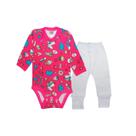 Conjunto de bebe 2 peças Bener Babys-body menina manga longa Conjunto de bebe 2 peças Bener Babys-body menina manga longa