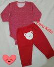 Conjunto de bebê feminino