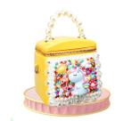 Conjunto de beleza cosmético Princess para meninas de 3 a 10 anos com bolsa