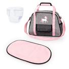 Conjunto de berçário Conjunto de bolsas para bonecas Bayer Design com trocador e fralda