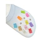 Conjunto De Berloques De Urso Fofos Que Brilham No Escuro Para Sapatos, Clipes Luminosos Para Crocs,