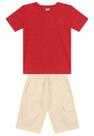 Conjunto de Bermuda Infantil Menino Brandili