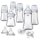 Conjunto de biberões para bebês Chicco Duo Deluxe Hybrid Clear/Grey
