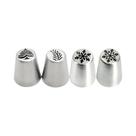 Conjunto De Bicos De Confeitar 4 Peças Para Decoração De Bolos, Ferramentas De Confeitaria, Bicos De Conjunto De Bicos De Confeitar 4 Peças Para Decoração De Bolos, Ferramentas De Confeitaria, Bicos De