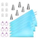 Conjunto de Bicos para Confeitar Kasmoire com Sacos de Confeitar Reutilizáveis