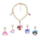 Conjunto de bijuterias LUV HER Gabbys Dollhouse com pulseira 3+