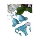 Conjunto De Biquíni Ajustável Para Mulheres, Sexy, Sólido, Triangular, Moda De Praia Verão 2023