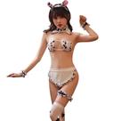 Conjunto de biquíni de minivaca sexy de cosplay SINROYEE Anime