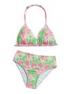 Conjunto de biquíni RoseSeek Girl's Halter Triangle Swimsuit 11Y Conjunto de biquíni RoseSeek Girl's Halter Triangle Swimsuit 11Y