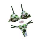Conjunto De Biquíni Sexy Com Almofadas Push-Up Para Mulheres, 2 Peças, Moda Praia 2026