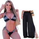 Conjunto De Biquíni Sofisticado + Saída De Praia Kit Diverso Conjunto De Biquíni Sofisticado + Saída De Praia Kit Diverso