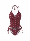 Conjunto de biquíni Tankini Swimsuits Verdusa Polka Dots para mulheres