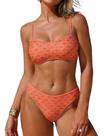 Conjunto de biquíni ZAFUL Bandeau Floral, roupa de banho de duas peças para mulheres Conjunto de biquíni ZAFUL Bandeau Floral, roupa de banho de duas peças para mulheres