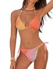 Conjunto de biquíni ZAFUL, maiô feminino com textura triangular