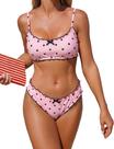 Conjunto de biquíni ZAFUL, roupa de banho feminina com babados e atrevida Conjunto de biquíni ZAFUL, roupa de banho feminina com babados e atrevida