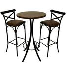 Conjunto de Bistrô Katrina com 2 banquetas - DG Móveis