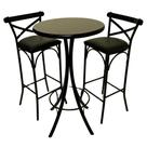 Conjunto de Bistrô Katrina com 2 banquetas - DG Móveis