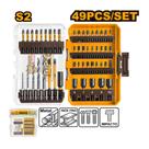 Conjunto de Bits, Brocas e Soquetes com 49 Peças INGCO Conjunto de Bits, Brocas e Soquetes com 49 Peças INGCO