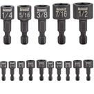 Conjunto de Bits de Impacto DEWALT DWAIND-5 - 5 Peças (Pacote com 3)