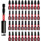 Conjunto de bits Driver GEINXURN Impact Tough, pacote com 41 unidades com suporte T20/T25/PH2/SQ2