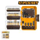 Conjunto de Bits e Soquetes de Impacto com 51 Peças INGCO