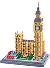 Conjunto de blocos de construção BIDIUTOY Big Ben Architecture Model