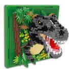 Conjunto de blocos de construção BSESparklion Dinosaur Animal Art 3D