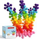 Conjunto de blocos de construção Clip Connect 100 peças para crianças