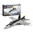 Conjunto de blocos de construção DAHONPA F/A-18E Bumblebee Fighter 700 unidades