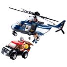 Conjunto de blocos de construção DAHONPA Police Rotor Craft City Helicopter Conjunto de blocos de construção DAHONPA Police Rotor Craft City Helicopter