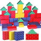 Conjunto de blocos de construção de papelão Jumbo Junkin de 48 peças
