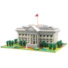 Conjunto de blocos de construção de quebra-cabeça 3D DovOb Architecture White House