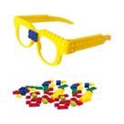 Conjunto De Blocos De Construção DIY Para Crianças, Óculos De Blocos Criativos, Lembrancinhas De
