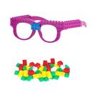 Conjunto De Blocos De Construção DIY Para Crianças, Óculos De Blocos Criativos, Lembrancinhas De