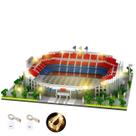 Conjunto de blocos de construção do estádio de futebol Camp Nou modelo C-3500